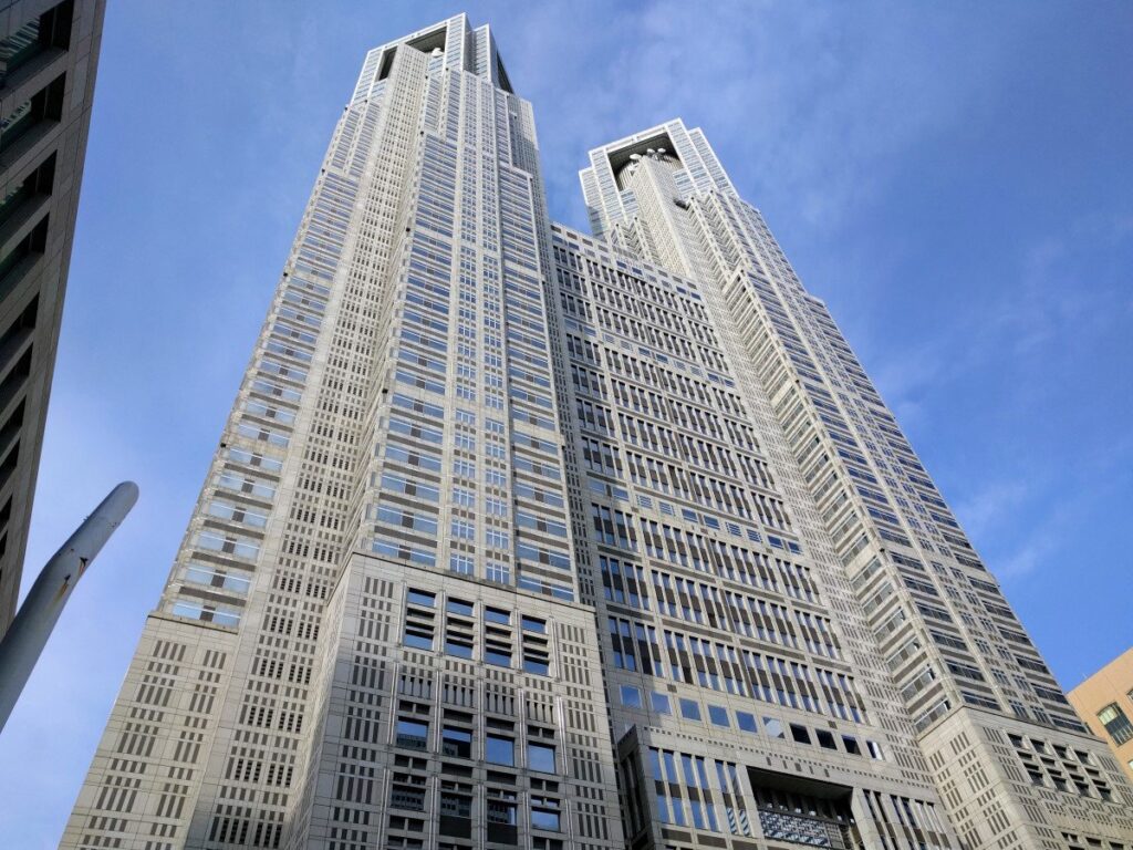 東京都庁舎の外観